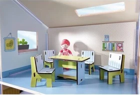 HABA Little Friends - Puppenhaus - Möbel Esszimmer