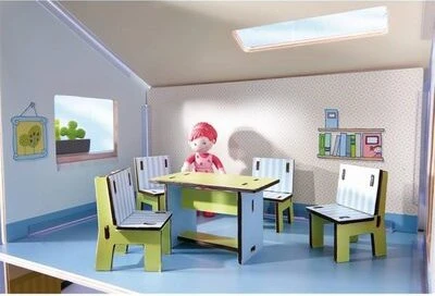 HABA Little Friends - Puppenhaus - Möbel Esszimmer