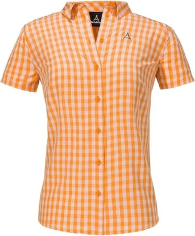 Schöffel Dalfoss Hemd kurzarm orange glow (Damen)