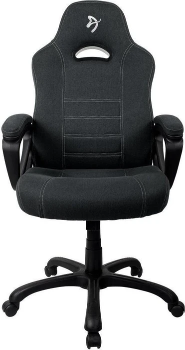 Arozzi Enzo Woven Fabric Gamingstuhl, schwarz/grau