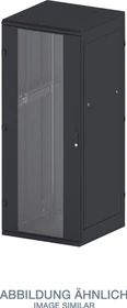 Triton RMA N 19" Standverteiler, 600x800 15HE, Sicherheitsglastür, IP20, schwarz, 900mm tief