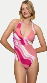 Triumph Summer Mix & Match Neckholder mit Cups Badeanzug pink/light combination (Damen)