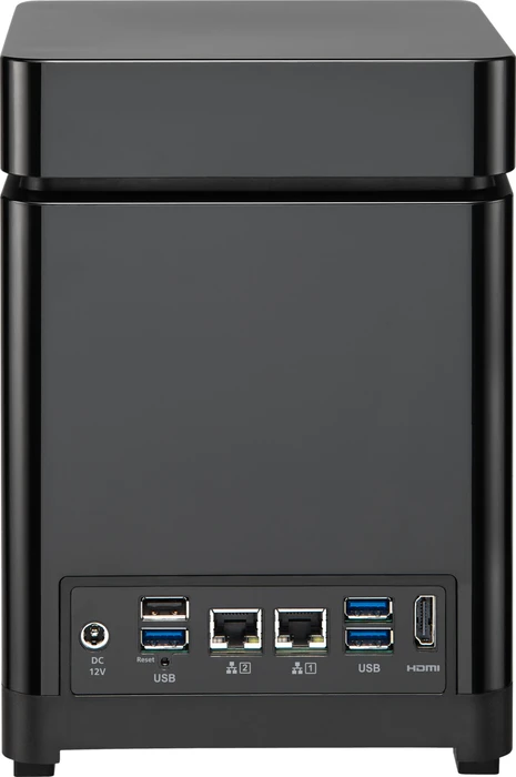 QNAP Turbo Station TS-453Bmini-4G, 4GB RAM, 2x RJ-45 1000Base-T, 4x USB-A 3.0