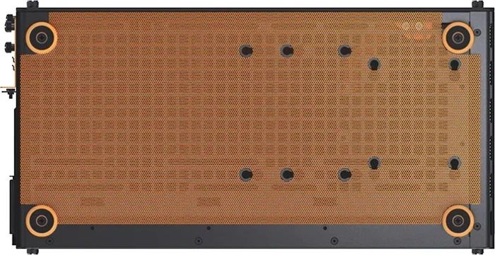 Jonsbo Z20 Mesh Orange Black, schwarz