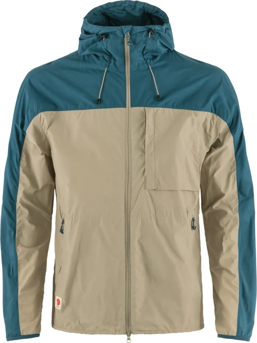 Fjällräven High Coast Wind Funktionsjacke fossil/deep sea (Herren)