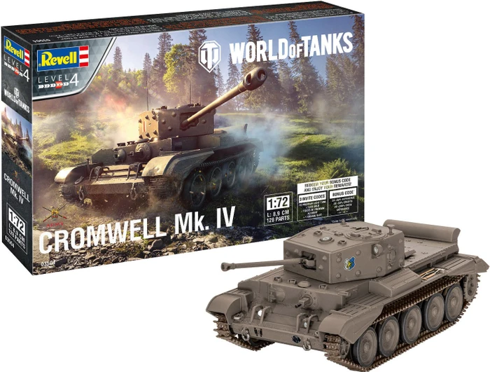 Revell Cromwell Mk. IV World of Tanks"