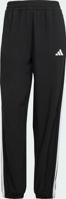 adidas Train Essentials 3-Streifen Woven Trainingshose lang schwarz/weiß (Damen)
