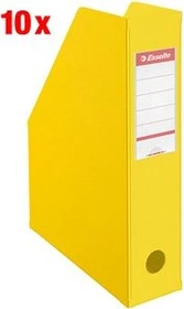 Esselte Vivida Stehsammler PVC, A4, gelb, 10er-Pack