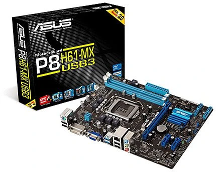 ASUS P8H61-MX USB3 (Intel 1155)