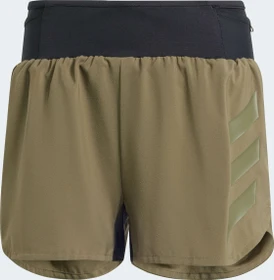 adidas Terrex Agravic Trail Laufhose kurz olive strata (Damen)