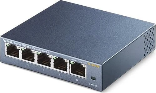 TP-Link TL-SG105 Desktop Gigabit Switch, 5x RJ-45
