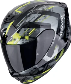 Scorpion EXO-391 Clutter schwarz/silber/gelb