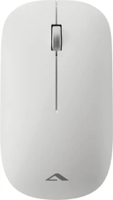 Alogic Hush USB-C Rechargeable Wireless Mouse weiß, USB/Bluetooth (HMBT4KWHT)