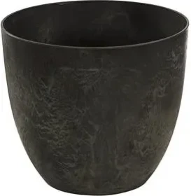 artstone Bola Pflanztopf 28cm schwarz