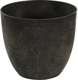 artstone Bola Pflanztopf 28cm schwarz