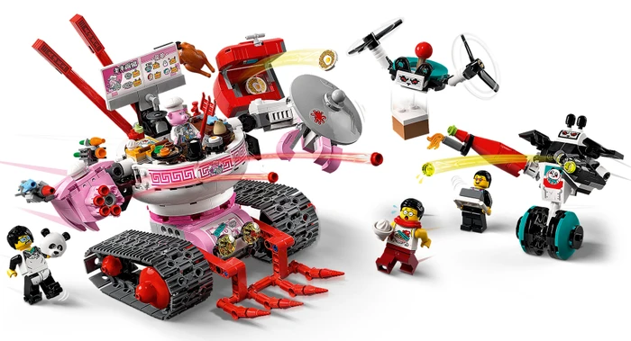 LEGO Monkie Kid - Pigsys Nudelwagen