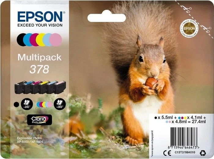 Epson Tinte 378 Multipack