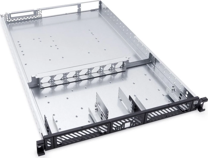 Alphacool ES 1U, grau/schwarz, 1HE, ATX
