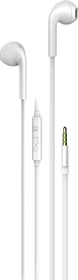 Vivanco Headset In Ear, Eggshape Design weiß