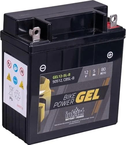 intAct Bike-power Gel YTX5L-BS