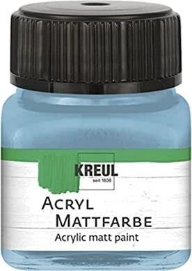 Kreul Acryl Mattfarbe, bayrischblau, 20ml
