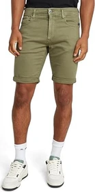 G-Star 3301 Slim Denim Shorts Jeans faded shamrock gd (Herren)
