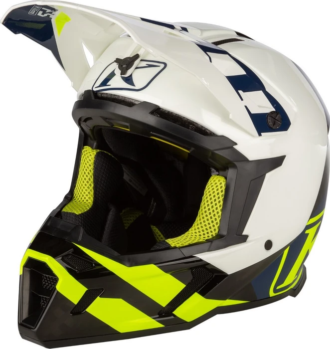 Klim F5 Koroyd Ascent Vivid Blue weiß/schwarz/gelb/blau