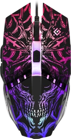 Defender Prototype GM-670L RGB Gaming Mouse schwarz, USB (52670)