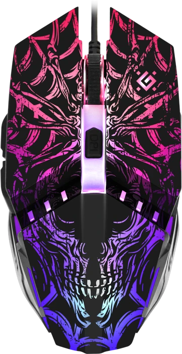 Defender Prototype GM-670L RGB Gaming Mouse schwarz, USB