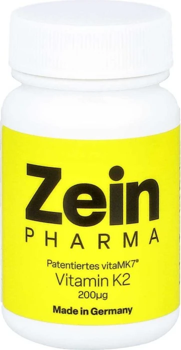 Zein Pharma Vitamin K2 200µg Kapseln, 60 Stück