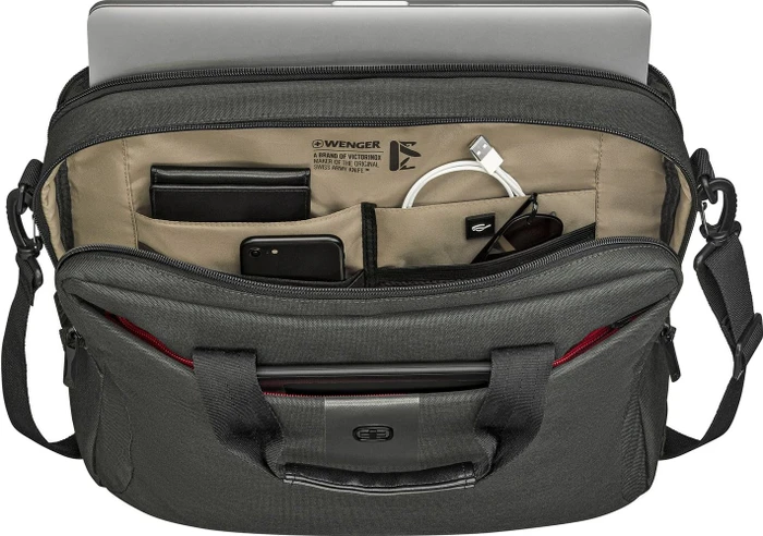 Wenger MX ECO Brief 16" Tasche Charcoal