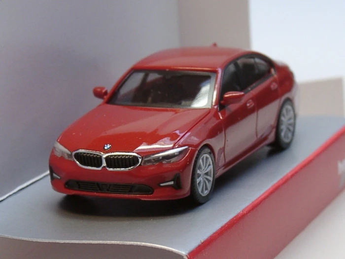 Herpa BMW 3er Limousine Melbourne rot metallic