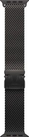 Apple Milanaise-Armband Titan Medium für Apple Watch Ultra 49mm schwarz