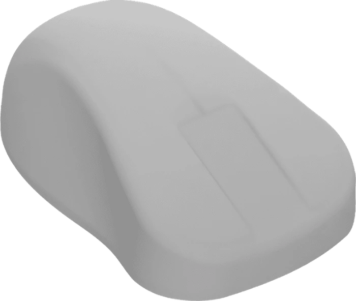 Contour Design Active Key AK-PMH21 MedicalMouse Funk Hygiene-Maus mit Scroll Wheel Sensor, vollversiegelt, weiß, USB
