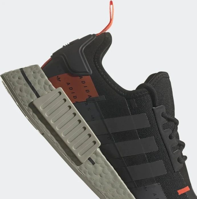 adidas NMD_R1 core black/solar red (Herren)