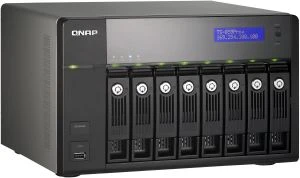 QNAP Turbo Station TS-859 Pro+ 2.5TB, 1GB RAM, 2x RJ-45 1000Base-T, 5x USB-A 2.0