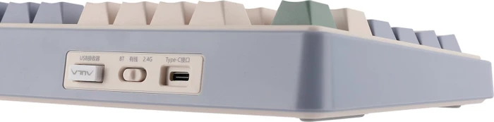 Epomaker x Aula F75, Green, LEDs RGB, hot-swap, LEOBOG Reaper, USB/Bluetooth, US