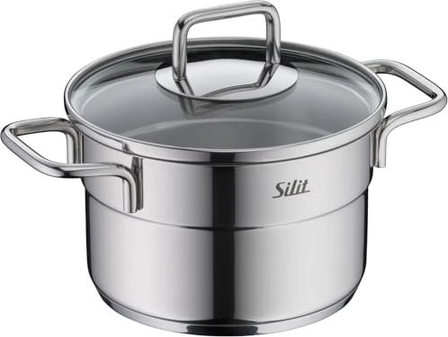 WMF Silit Extra Cook Mini-Kochtopf mit Deckel 14cm 1.3l