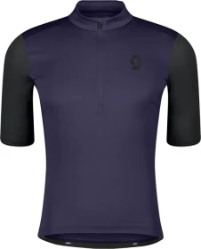 Scott Gravel 10 Trikot kurzarm cyber purple/black (Herren)