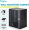 Digitus Dynamic-N Serie 19" Wandgehäuse 16HE, unmontiert, Sicherheitsglastür, IP2X, RAL 9005, 450mm tief Vorschaubild