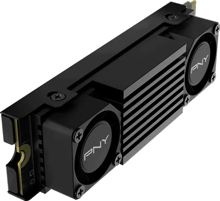 PNY CS3150 Black 1TB, M.2 2280 / M-Key / PCIe 5.0 x4, Kühlkörper