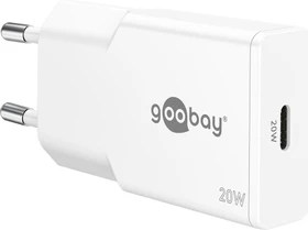 Wentronic Goobay USB-C PD GaN Schnellladegerät (20W) weiß