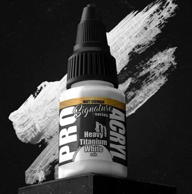 Monument Hobbies Pro Acryl Signature Series Matt Cexwish S21 heavy titanium white, 22ml