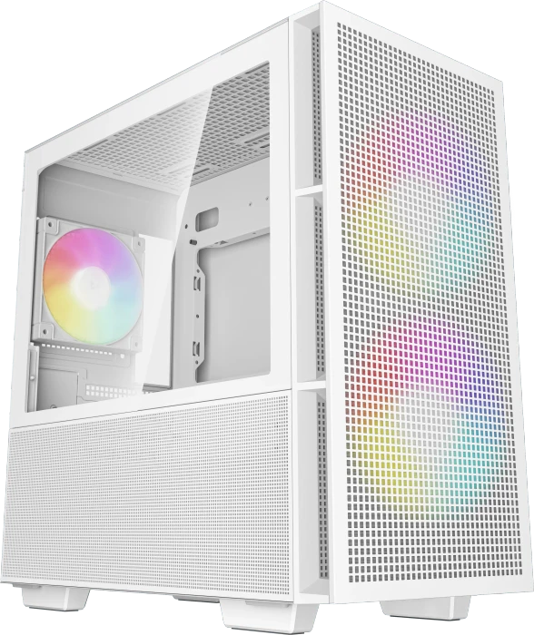 DeepCool CH360 WH, weiß, Glasfenster