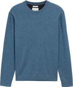 Tom Tailor Basic Baumwolle Strickpullover real teal melange (Herren)