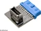 Akasa USB 3.0 19-Pin auf USB 3.1 20-Pin Key-A Pfostenstecker intern Vorschaubild