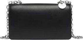 s.Oliver Crossbody-Bag in Leder-Optik mit Kettenriemen Umhängetasche schwarz