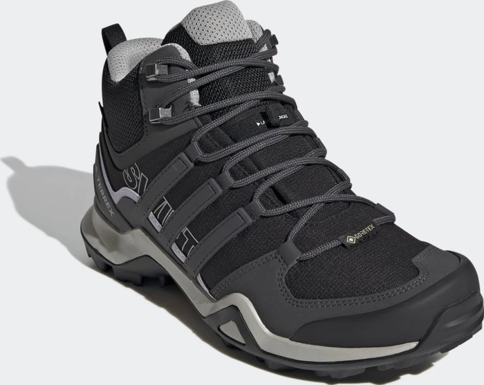 adidas Terrex Swift R2 Mid GTX core black/dgh solid grey/purple tint (Damen)