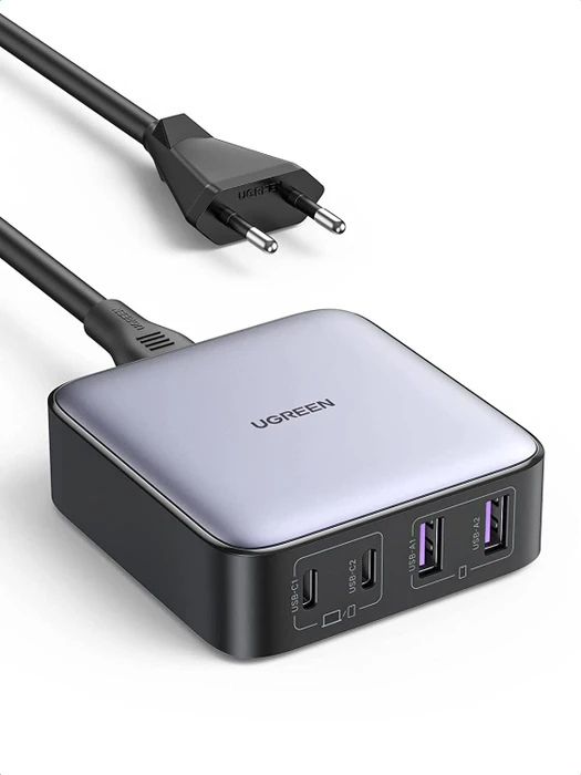 Ugreen Nexode 65W Desktop Charger schwarz/silber