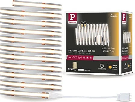 Paulmann MaxLED COB Full-Line Basisset LED-Streifen 19W warmweiß 3m